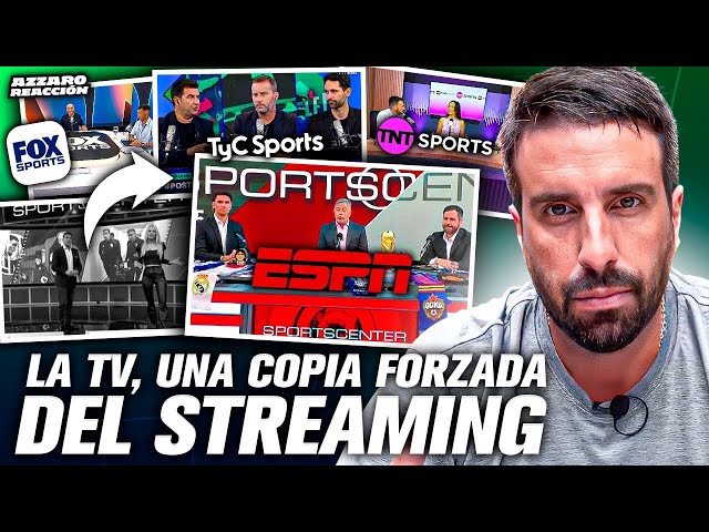 LA TV, UNA COPIA FORZADA DEL STREAMING: ESPN, TYC, TNT Y FOX  / AZZARO INFORME