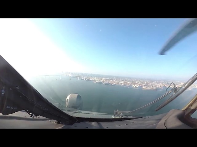 Navy 360 Video - Seahawk Helicopter Takes Off On Scenic Flight