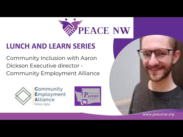 Lunch and Learn Series - Community Inclusion