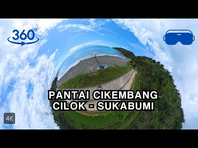 #SUKABUMI360 || PANTAI CIKEMBANG PELABUHAN RATU SUKABUMI | INDONESIA