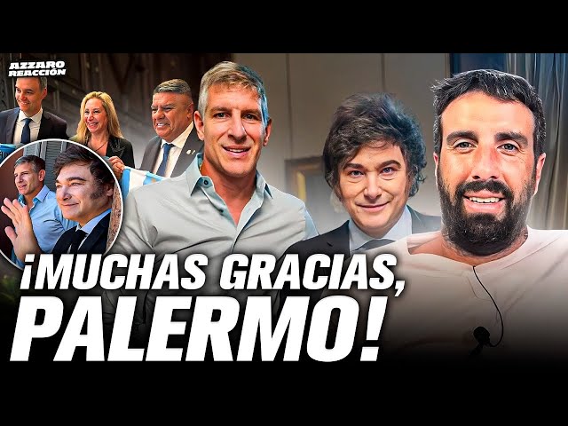 PALERMO VISITÓ A MILEI EN CASA ROSADA (BOCA, MACRI, RIQUELME, TAPIA) / AZZARO REACCIÓN