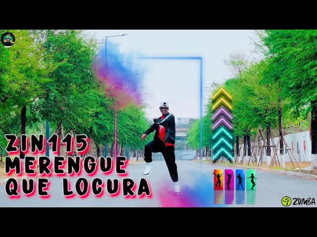 Zin115 | Que Locura | Merengue Zumba Fitness Choreography Zj Jeimy Bueno & Zin Alina Dance Workout