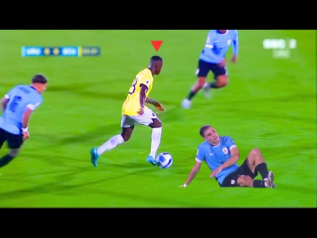 Moisés Caicedo Destroyed Valverde & Ugarte against Uruguay  🇪🇨