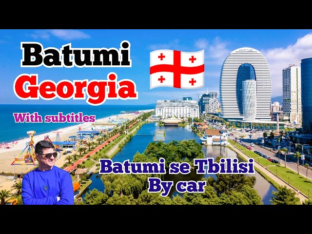 Batumi drone 4k | Black Sea | Roadside Scenery From Batumi to Tbilisi | Georgia tour | Episode 2