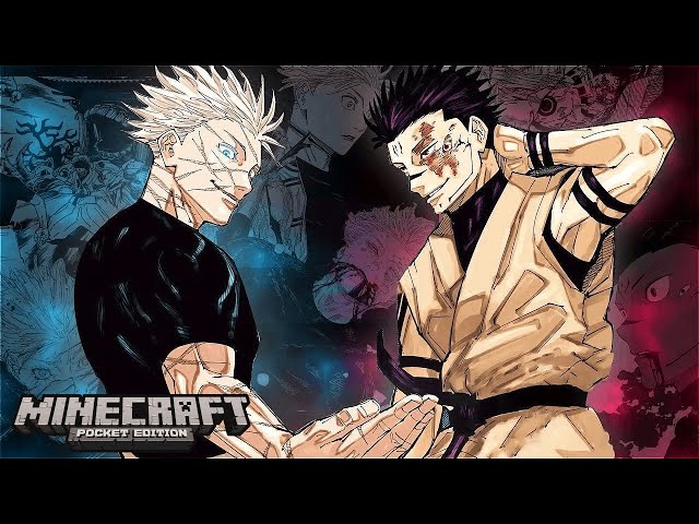 SAIU!!!NOVA MELHOR ADDON DE JUJUTSU KAISEN (JAPONESA) IGUAL AO DE PC PARA MINECRAFT PE!!😱😱😱