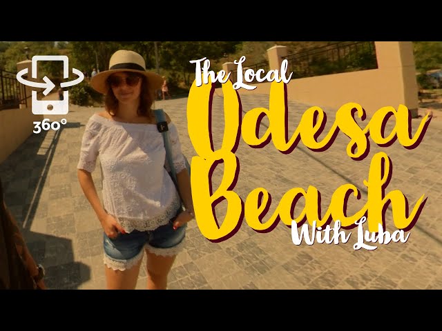 Odesa, Ukraine. The Local's Beach (360° 5K Video)