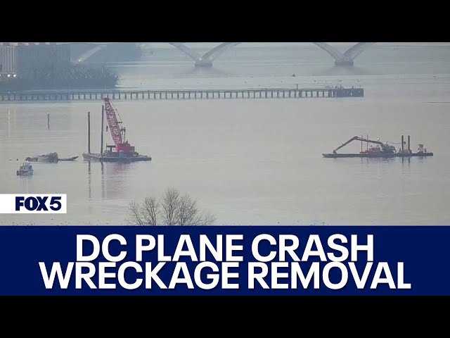 DC Plane Crash Wreckage Removal Begins | FOX 5 DC