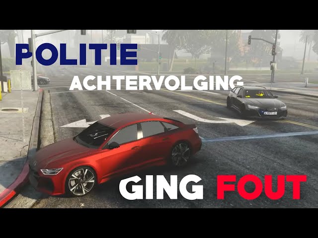 Achtervolging Met Politie Ging Fout | FiveM