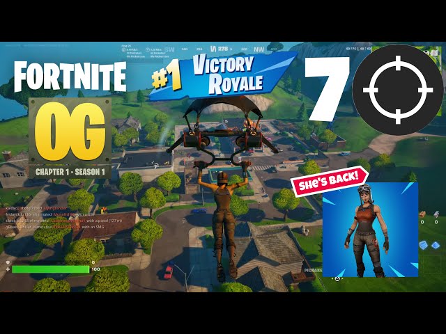 RARE Renegade Raider Gameplay! (Fortnite OG Win!)