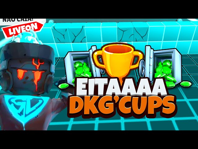 🏆 DKG'CUPS 🔴 STUMBLE GUYS AO VIVO 🔥 VÁRIAS COPINHAS 🔥 JOGANDO COM INSCRITOS 💫 ‹ DKG ›