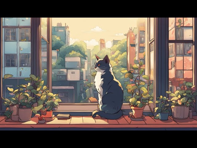 Chill out lofi 🍀 lofi hip hop mix makes you feel positive 🍀 Rainy Lofi vibes for a calm night #10