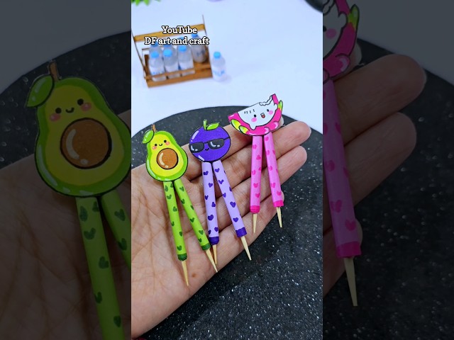 ✨Cute mini tweezers !? #diy #papercraft #cutecrafts #crafts #craft #cute #thingstodo