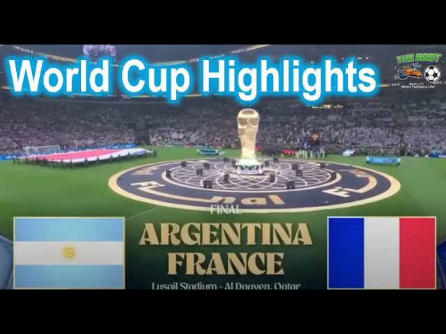 An UNBELIEVABLE Final Argentina vs France