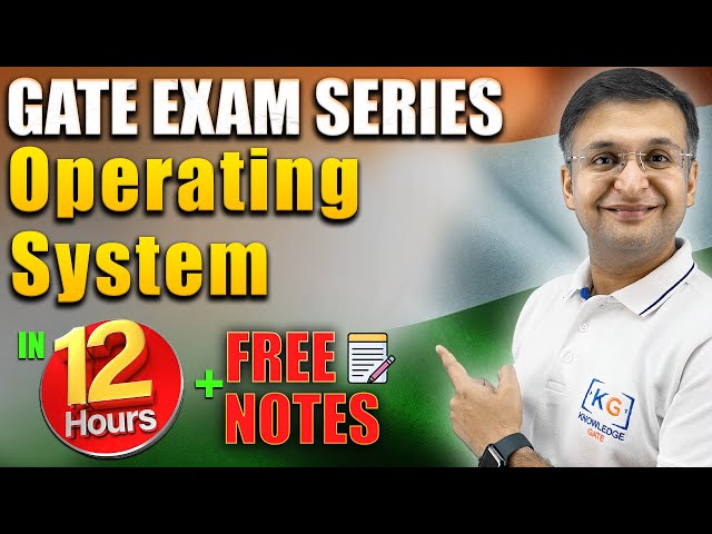 Operating System | OS in one shot | Complete GATE Course | Hindi #withsanchitsir