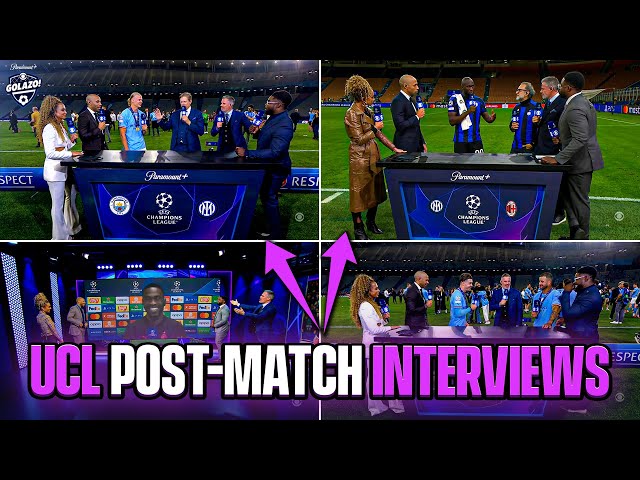 Full UCL Post-Match Interviews on CBS Sports | Feat. Haaland, Grealish, Leão & more!