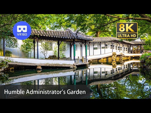 【VR180】Travel China: Humble Administrator’s Garden 拙政园 | Most famous garden in Suzhou | 8K 60fps