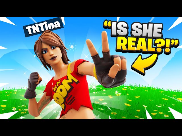 I PRETENDED Being TNTINA Using a SOUNDBOARD in Fortnite