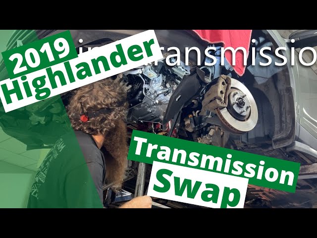 2019 Toyota Highlander Transmission Removal and Replacement!! Removed in less than 2.5 Hours!!