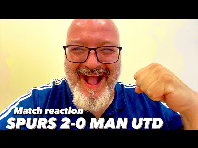 ⚽️ MATCH REACTION | SPURS 2-0 MAN UTD #matchday #tottenham #manutd #spurs #premierleague #coys