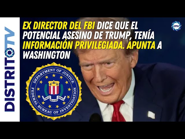 🔴Former FBI Director: Trump's Potential Assassin Had Inside Information About the Deep State🔴