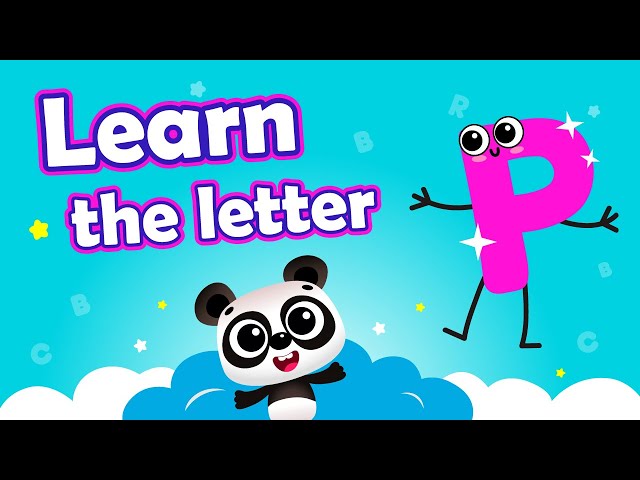 Learn the letter "P" with Bini Bambini