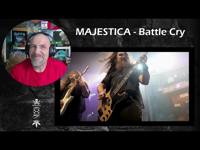 MAJESTICA - Battle Cry - Reaction & Rant with Rollen (OFFICIAL MUSIC VIDEO)