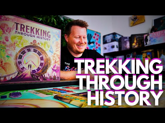 SOLO Playthrough & Review - Trekking Through History Board Game