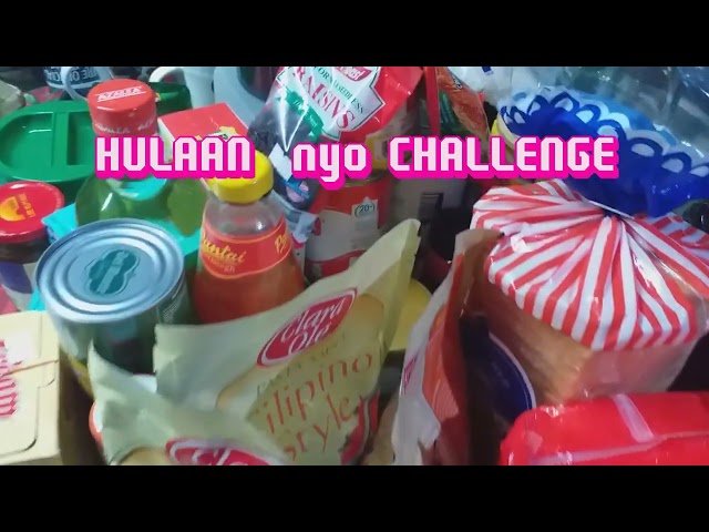 PAHULA CHALLENGE/GROCERY ITEMS/ 5 ITEMS YOU GUEST WILL WIN GCASH