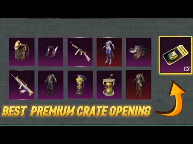 😱Best premium crate opening in bgmi ||🔥 new premium crate opening in pubg mobile