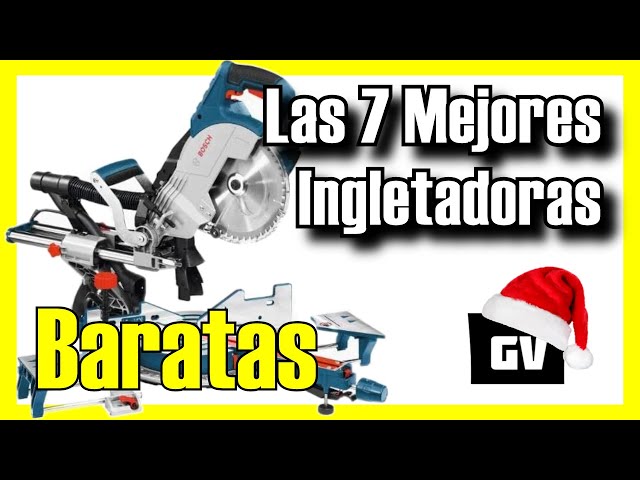 🔥 Las 7 MEJORES Sierras Ingletadoras BUENAS y BARATAS de Amazon  [2025]✅[Calidad/Precio] Ingletes