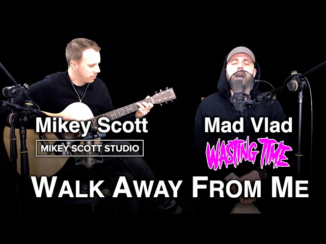 Mikey Scott and Mad Vlad - 'Walk Away From Me' #liveperformance #mikeyscottstudio #music #acoustic