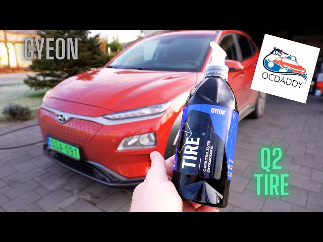 Gyeon Q2 Tire test - EN