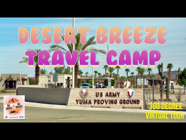 RV Park 360° Virtual Tour - Desert Breeze Travel Camp, AZ - Fulltime RV Living