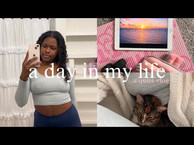 a day in my life | quiet vlog, asmr vlog, realistic day in my life