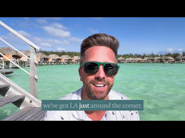 OutOfOffice.com customer Alex tells us about his honeymoon in Bora Bora