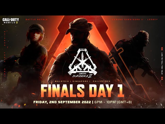 CODM Garena Survivors II - Finals Day 1