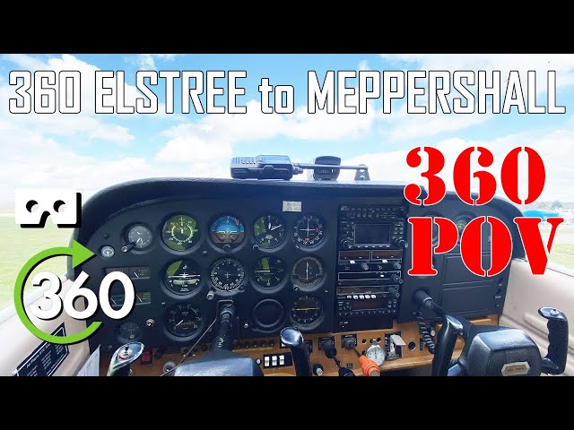 360VR Cessna 172 flight from Elstree to Meppershall