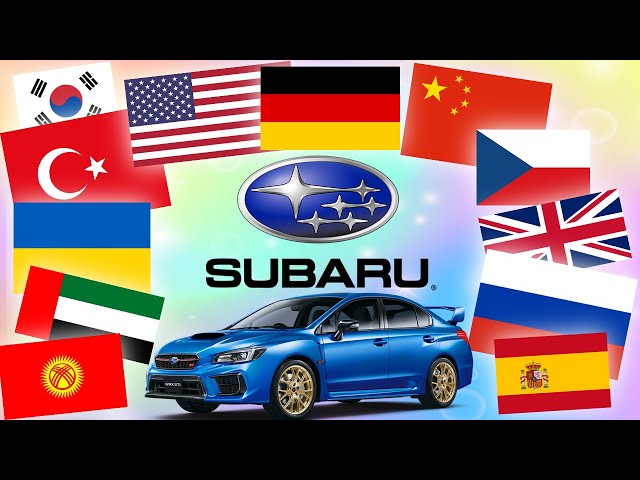 “SUBARU” IN 30 LANGUAGES - [car meme]