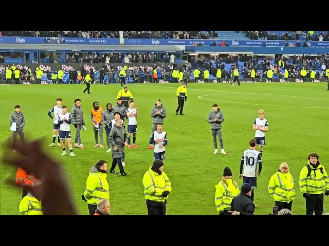 TOTTENHAM | Captain Heung-Min Son abused by the Spurs Fans after defeat at Everton