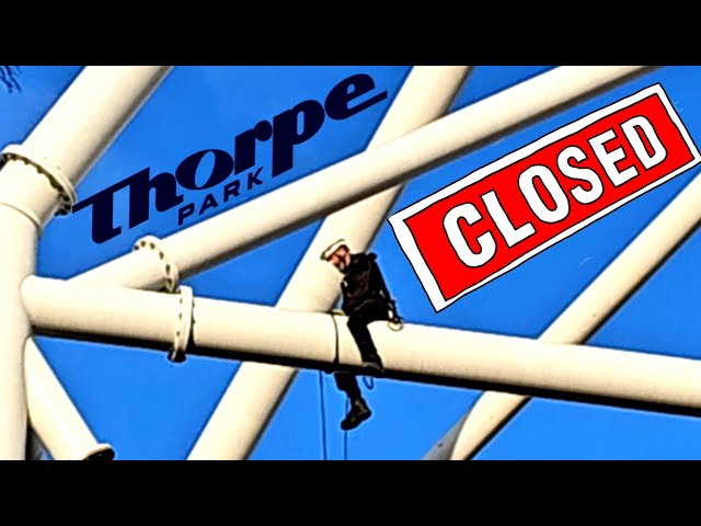 Thorpe park closed season UPDATE! 2025