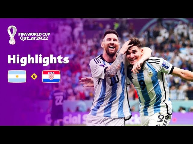 Argentina vs Crotia | Fifa WorldCup 2022 | Semifinal Highlights