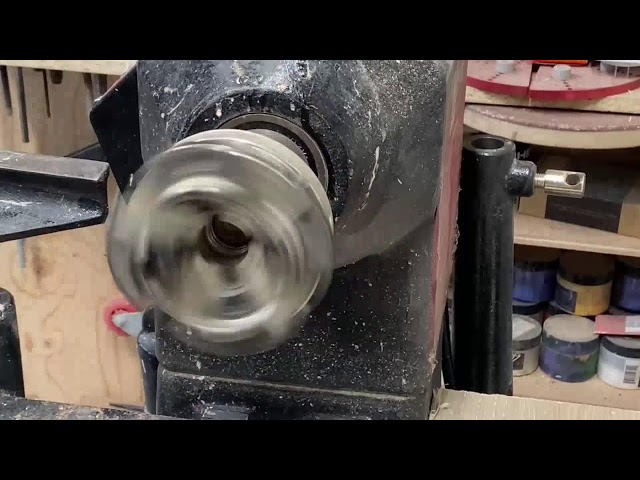 Woodturning - sphere