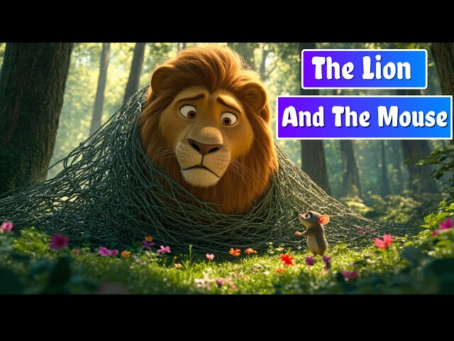 The Lion and the Mouse | Moral Story for Kids | Bedtime Stories for Kids in English | Storytime