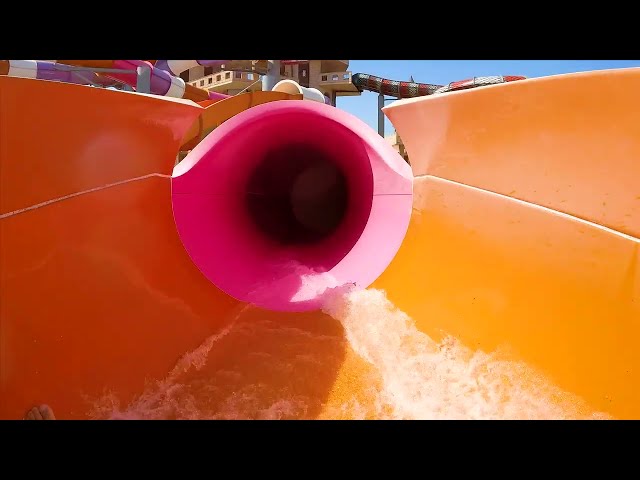 Space Shuttle WaterSlide at Nessebar AquaPark, Bulgaria