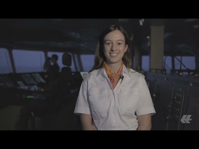 Meet our crew: Interview with Nautical Watch Officer Lara Marie Habedank | Hapag-Lloyd