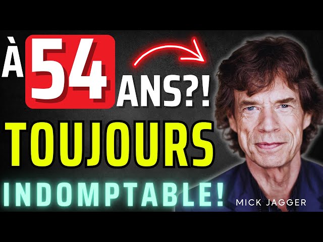 À 80 Ans, Le Secret de Mick Jagger pour Rester en Forme ! Découvrez sa Routine #Santé #BienVieillir