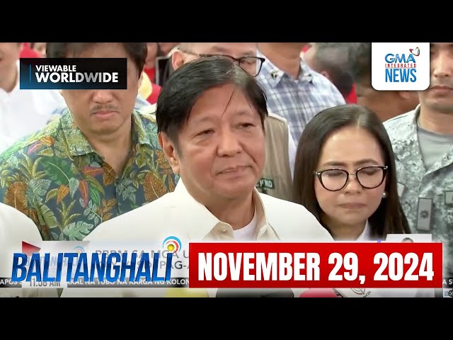 Balitanghali Express: November 29, 2024 [HD]