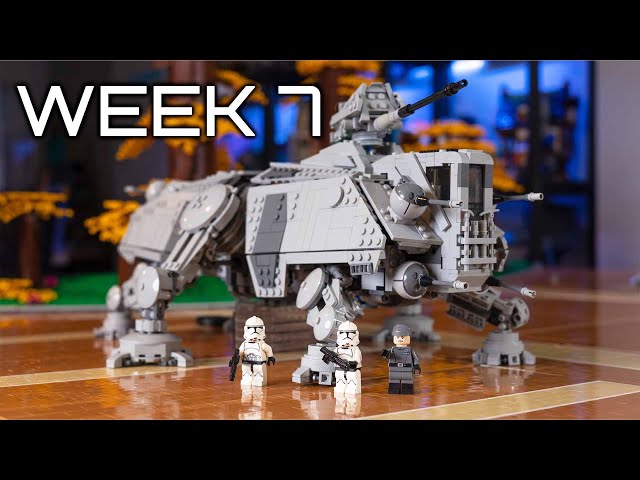 Building Raxus in LEGO | Week 7 - The Imperial AT-TE Walkers