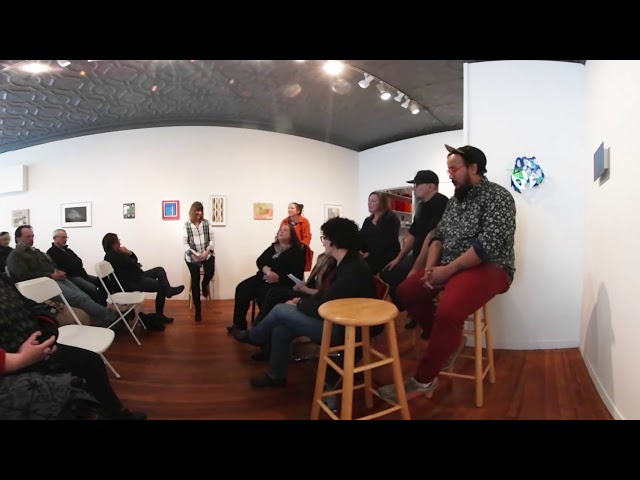 Critical Conversation: Artist as Curator (Melanie Carr Gallery) (VR/360)