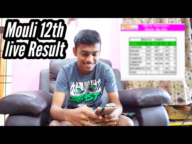 My Son Mouli +2 Result live Reaction What Happened ?  @Mamawithbabyma #vlog